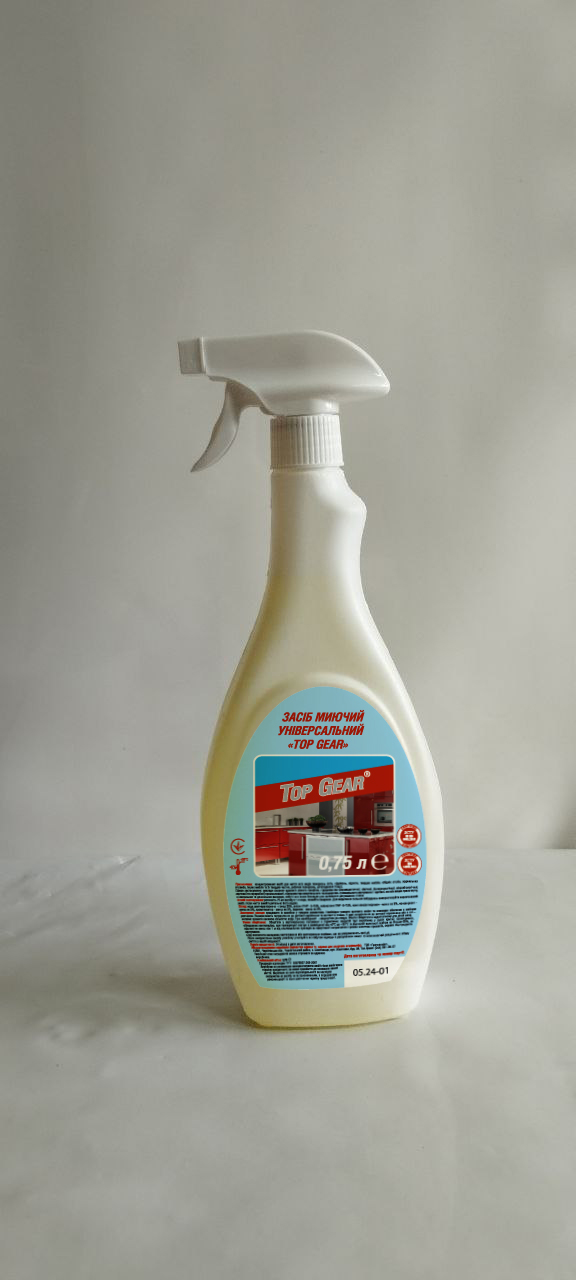 Засіб миючий універсальний «Top Gear» (0,75 л, спрей)